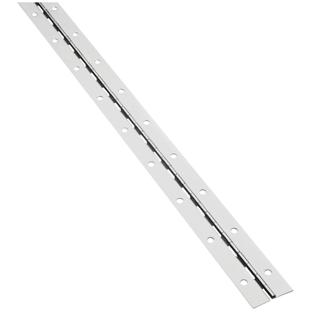 National Steel 1-1/2 In. x 48 In. Nickel Continuous Hinge N148320